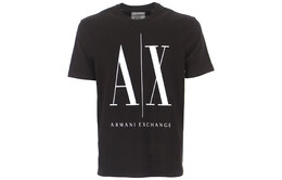 Armani Exchange: Чёрная футболка 