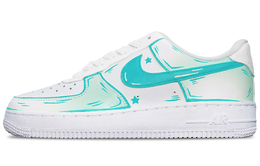 Nike: Синие кроссовки  Air Force 1