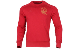Adidas: Красная толстовка 