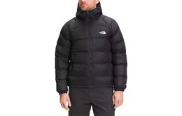 The North Face: Чёрный пуховик 