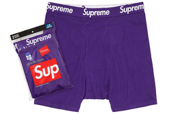 Supreme: Фиолетовые трусы 