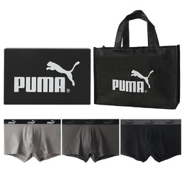 PUMA: Чёрные трусы 