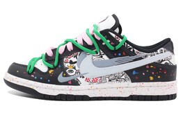 Nike: Чёрные кроссовки  Dunk