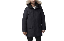 Canada Goose: Тёмный пуховик 