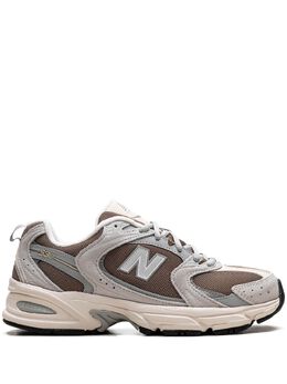 New Balance: Коричневые кроссовки  530