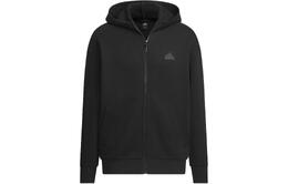 Adidas: Чёрная куртка 