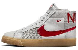 Nike: Серые кроссовки  SB Blazer