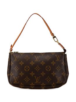 Louis Vuitton Pre-Owned: Коричневая сумка 