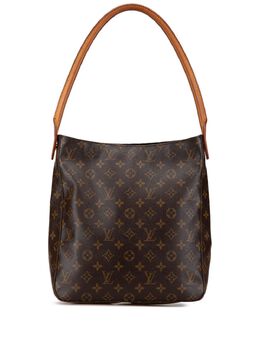 Louis Vuitton Pre-Owned: Коричневая сумка 
