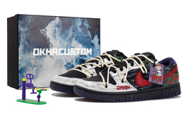 Nike: Чёрные кроссовки  Dunk