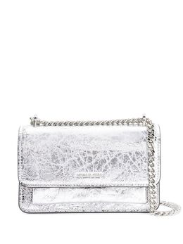 Michael Kors: Серебристая сумка 