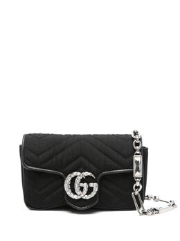 Gucci Pre-Owned: Чёрная сумка 