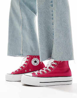 Converse: Розовые туфли  Chuck Taylor All Star Lift