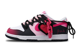 Nike: Чёрные кроссовки  Dunk