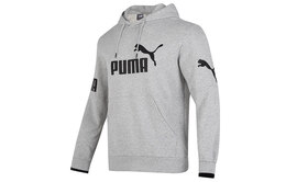 PUMA: Серая толстовка 