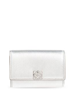 LOEWE: Серебристый кошелёк  Anagram