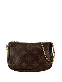 Louis Vuitton Pre-Owned: Коричневая сумка 