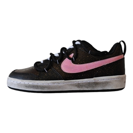 Nike: Чёрные кроссовки  Court