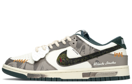 Nike: Чёрные кроссовки  Dunk