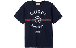 Gucci: Тёмная футболка 