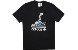 Adidas Originals: Чёрная футболка 