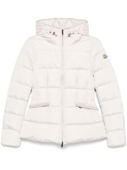 Moncler: Белая куртка 