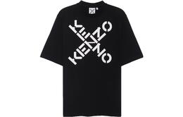 Kenzo: Чёрная футболка 