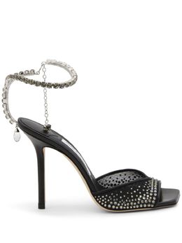 Jimmy Choo: Чёрные сандалии  Saeda