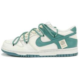 Nike: Зелёные кроссовки  Dunk