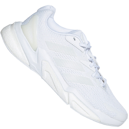 Adidas: Серые кроссовки 