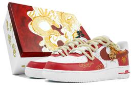 Nike: Красные кроссовки  Air Force 1