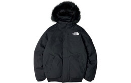 The North Face: Чёрный пуховик 