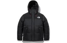 The North Face: Чёрный пуховик 