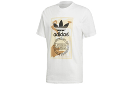 Adidas Originals: Белая футболка 