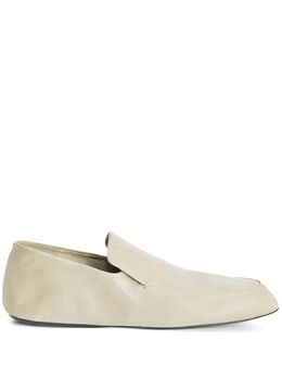 Jil Sander: Светлые лоферы 