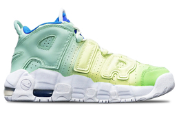 Nike: Зелёные кроссовки  Air More Uptempo