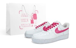 Nike: Розовые кроссовки  Air Force 1