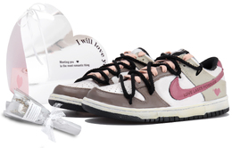 Nike: Белые кроссовки  Dunk