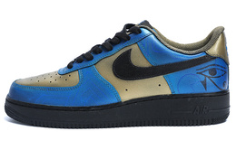 Nike: Синие кроссовки  Air Force 1