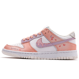 Nike: Розовые кроссовки  Dunk