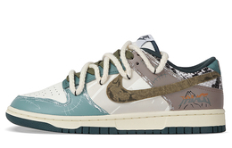 Nike: Белые кроссовки  Dunk
