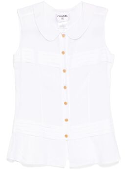CHANEL Pre-Owned: Рубашка на пуговицах 
