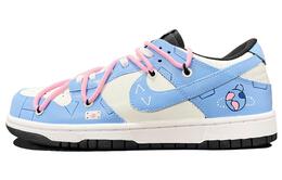 Nike: Синие кроссовки  Dunk