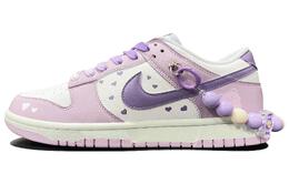 Nike: Фиолетовые кроссовки  Dunk