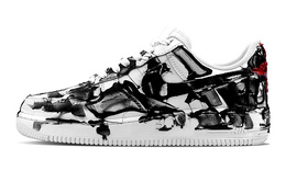 Nike: Чёрные кроссовки  Air Force 1