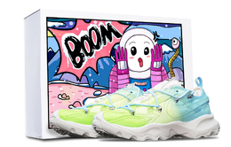 Nike: Зелёные кроссовки 