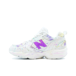 New Balance: Фиолетовые кроссовки 