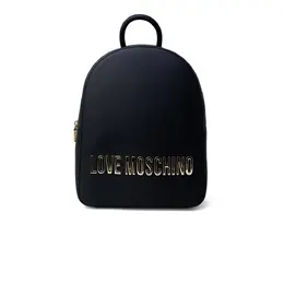 Love Moschino: Чёрный рюкзак 