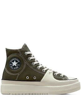 Converse: Зелёные кроссовки  Chuck Taylor All Star