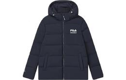 Fila: Тёмный пуховик 